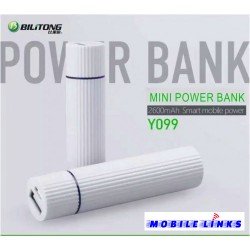 Bilitong Portable Power Bank 2600mAh White