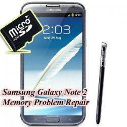 Samsung Galaxy Note 2 N7100 Memory Problem Repair