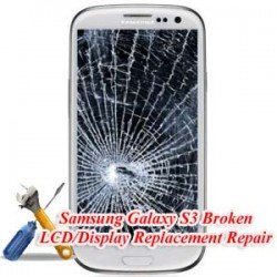 Samsung Galaxy S3 I9300 Broken LCD/Display Replacement Repair