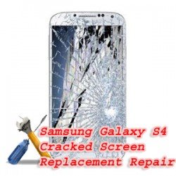 Samsung Galaxy S4 I9500 Cracked Screen Replacement Repair