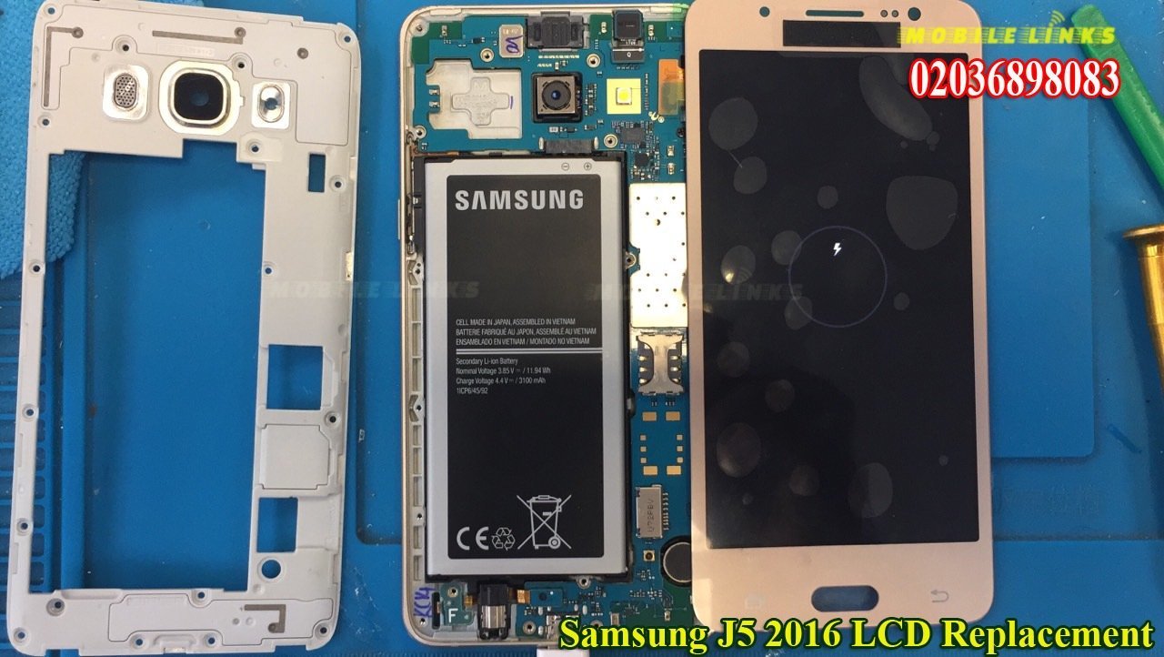 Samsung Galaxy J5 Screen Replacement in East London