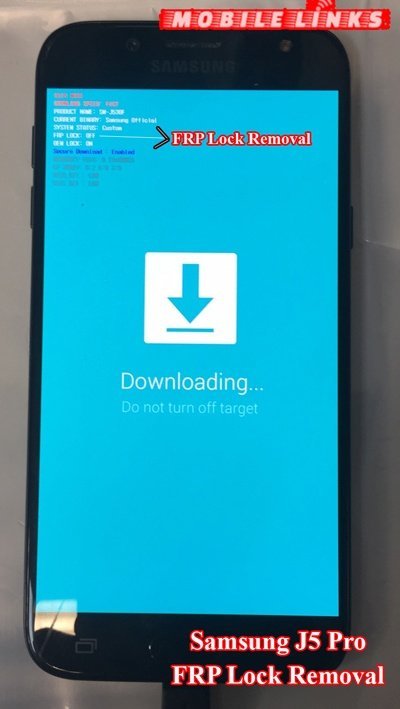 Samsung Galaxy J5 Pro FRP Unlocking