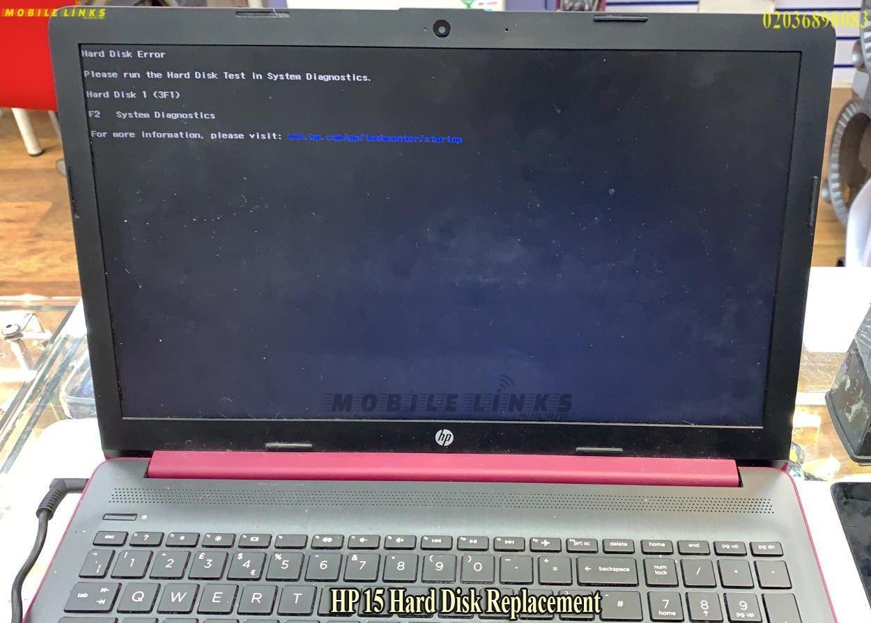 HP 15-db0599sa HARD disk replacement