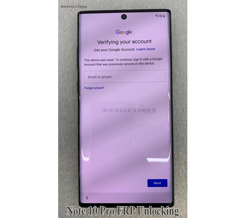 FRP Bypass or Google Unlocking