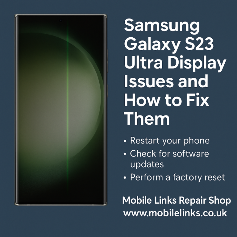 Samsung Galaxy S23 Ultra Display Issues and How to Fix Them