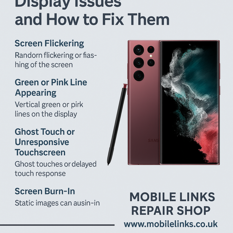 Samsung Galaxy S22 Ultra Display Issues and How to Fix Them