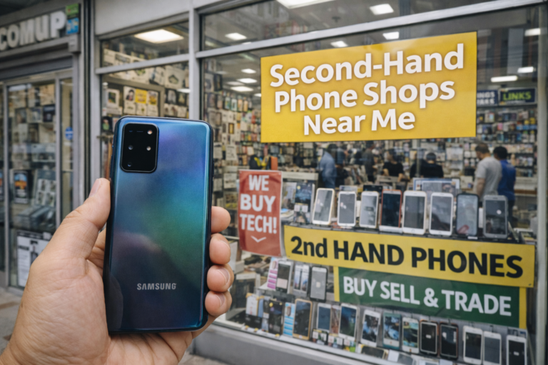 Second-Hand Phone Shops Near Me in East London, UK