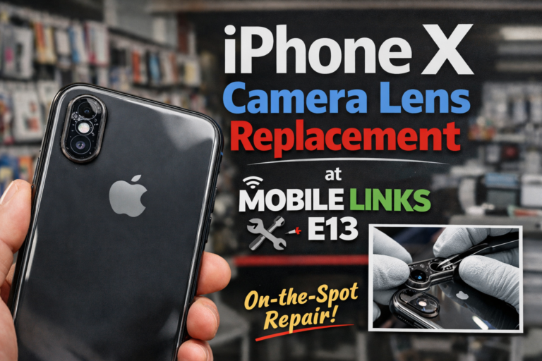 iPhone X Camera Lens Replacementt