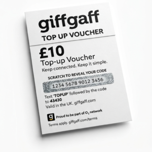 Giffgaff Top Up Voucher