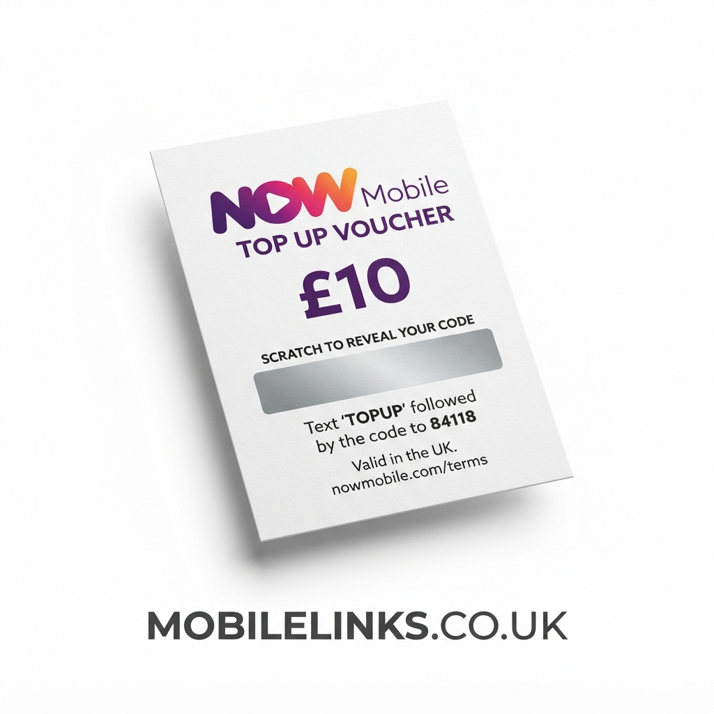 Now Mobile Top Up Voucher
