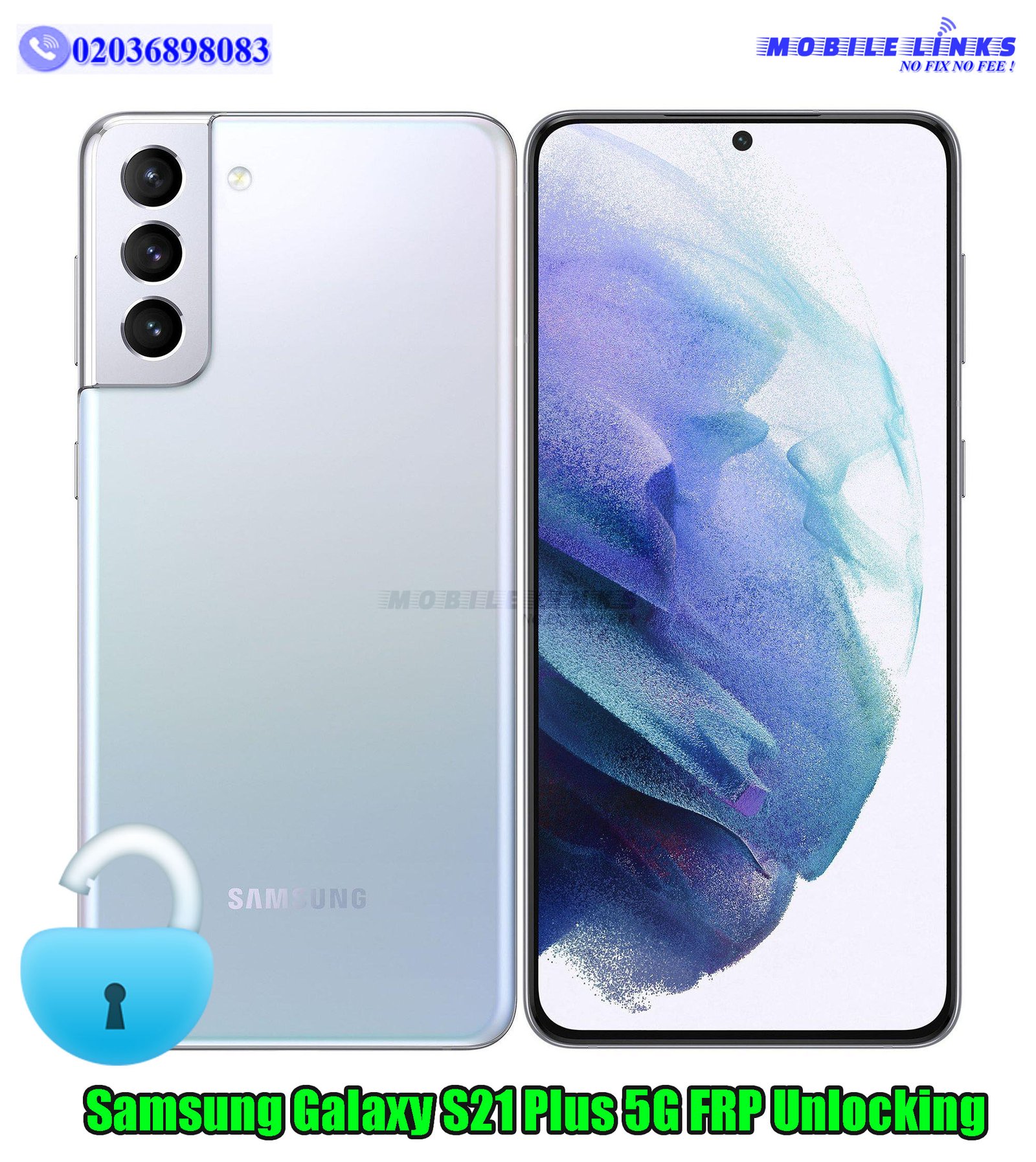 Samsung Galaxy S21 Plus 5G FRP Unlocking